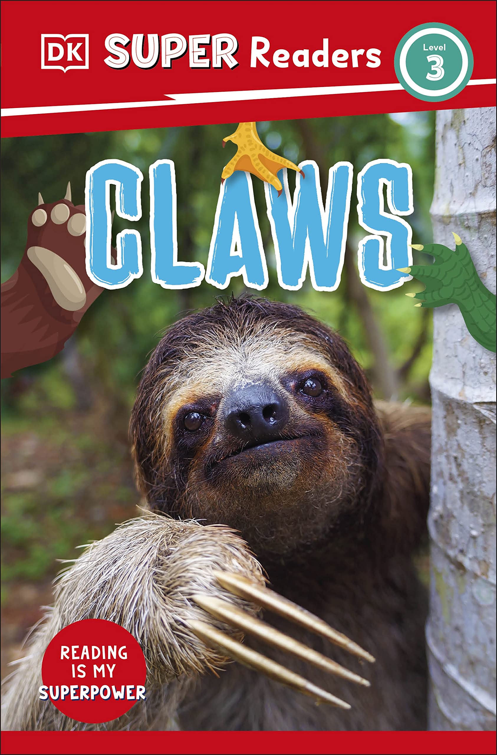 DK Super Readers Level 3 Claws book cover