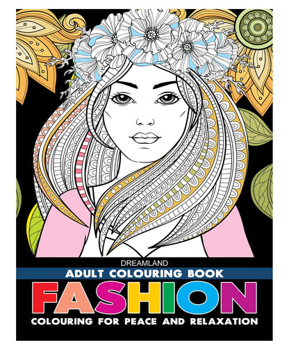Fashion Adult Colouring Book for Adults | Beautiful Dresses, Runway Looks & Trendy Outfits to Colour for Relaxation, Mindfulness, Stress Relief & Creative Art Therapy
