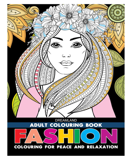 Fashion Adult Colouring Book for Adults | Beautiful Dresses, Runway Looks & Trendy Outfits to Colour for Relaxation, Mindfulness, Stress Relief & Creative Art Therapy