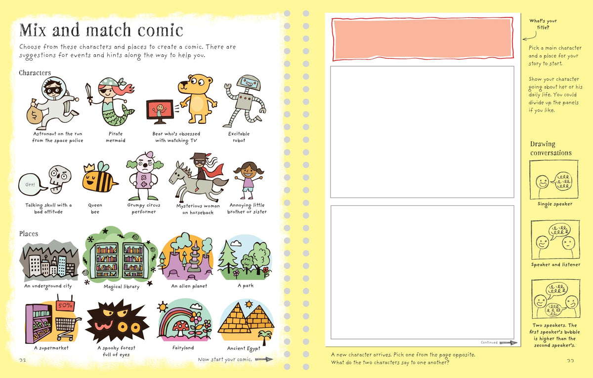 Write And Draw Your Own Comics Stowell, Louie and Various Stowell, Louie and Various Stowell, Louie and Various Stowell, Louie and Various (Write Your Own)