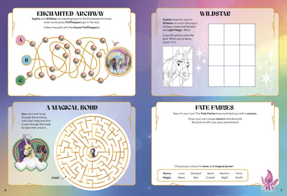 Unicorn Academy: Sticker Activity Book: With over 100 magical stickers (Unicorn Academy: TV tie-in titles)