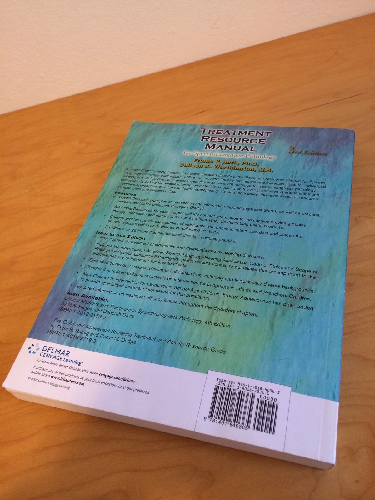 Treatment Resource Manual For Speech-language Pathology