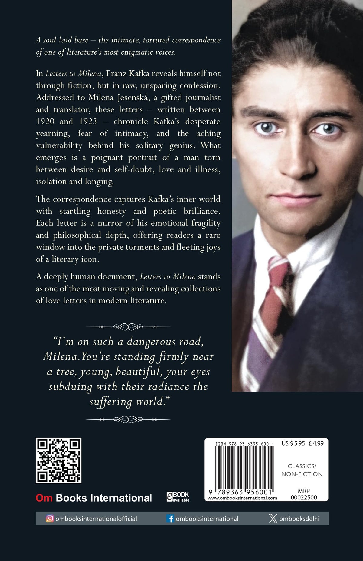 Letters to Milena by Franz Kafka | Unabridged Classic Edition | Timeless Love Letters & Literary Masterpiece