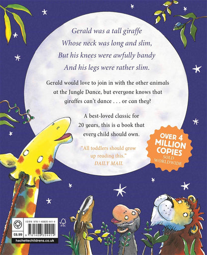 GIRAFFES CAN'T DANCE CASED BOARD BOOK
