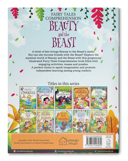Fairy Tales Comprehension: Beauty And The Beast Explore, Understand & Imagine | Ages 5–8 | Improve Language & Reading Skills Through Story-Based Learning