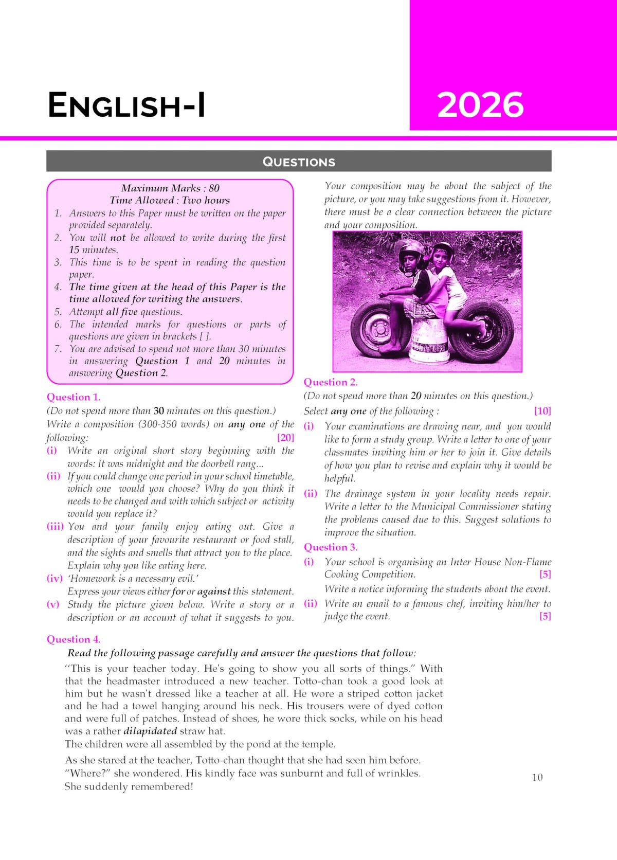 Gurukul by Oswal ICSE 10 Years Solved Papers (Bengali Included) Class 10 Exam 2027 | Yearwise Board Papers 2016–2026 | Physics, Chemistry, Maths, Biology, History & Civics, Geography, Eng I & II Etc.