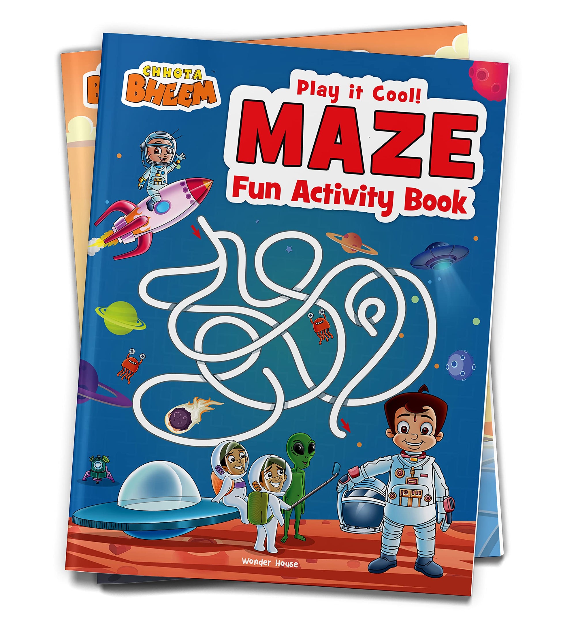Chhota Bheem - Play It Cool! Maze : Fun Activity Book book cover