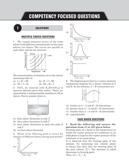 MTG CBSE Class 12 Chapterwise Question Bank Chemistry For 2027 Board Exam | Based on Latest CBSE Syllabus with 1500+ Questions