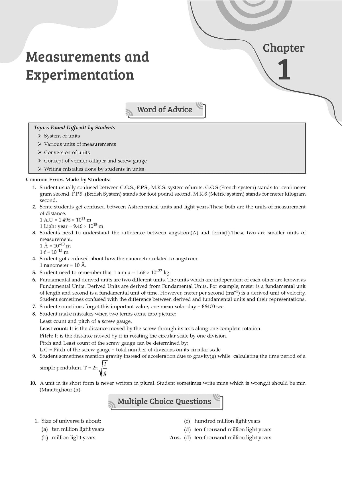 Gurukul by Oswal ICSE Class 9 Physics Most Likely Question Bank for 2027 Exam | Chapterwise & Categorywise Questions, Competency-Based Practice, New Pattern Questions, MCQ Explanations