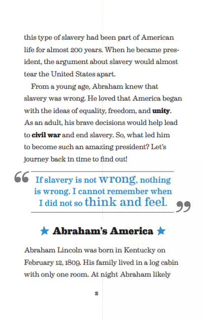 The Story of Abraham Lincoln: A Biography Book