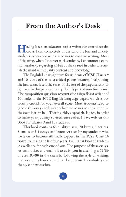 Oswaal ICSE Write English Right with Sudhir Sir: Compositions, Letters, Notices & Emails Made Easy (Classes 9 & 10)