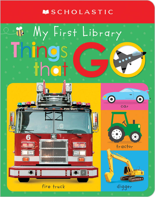 SEL MY FIRST LIBRARY: THINGS THAT GO book cover