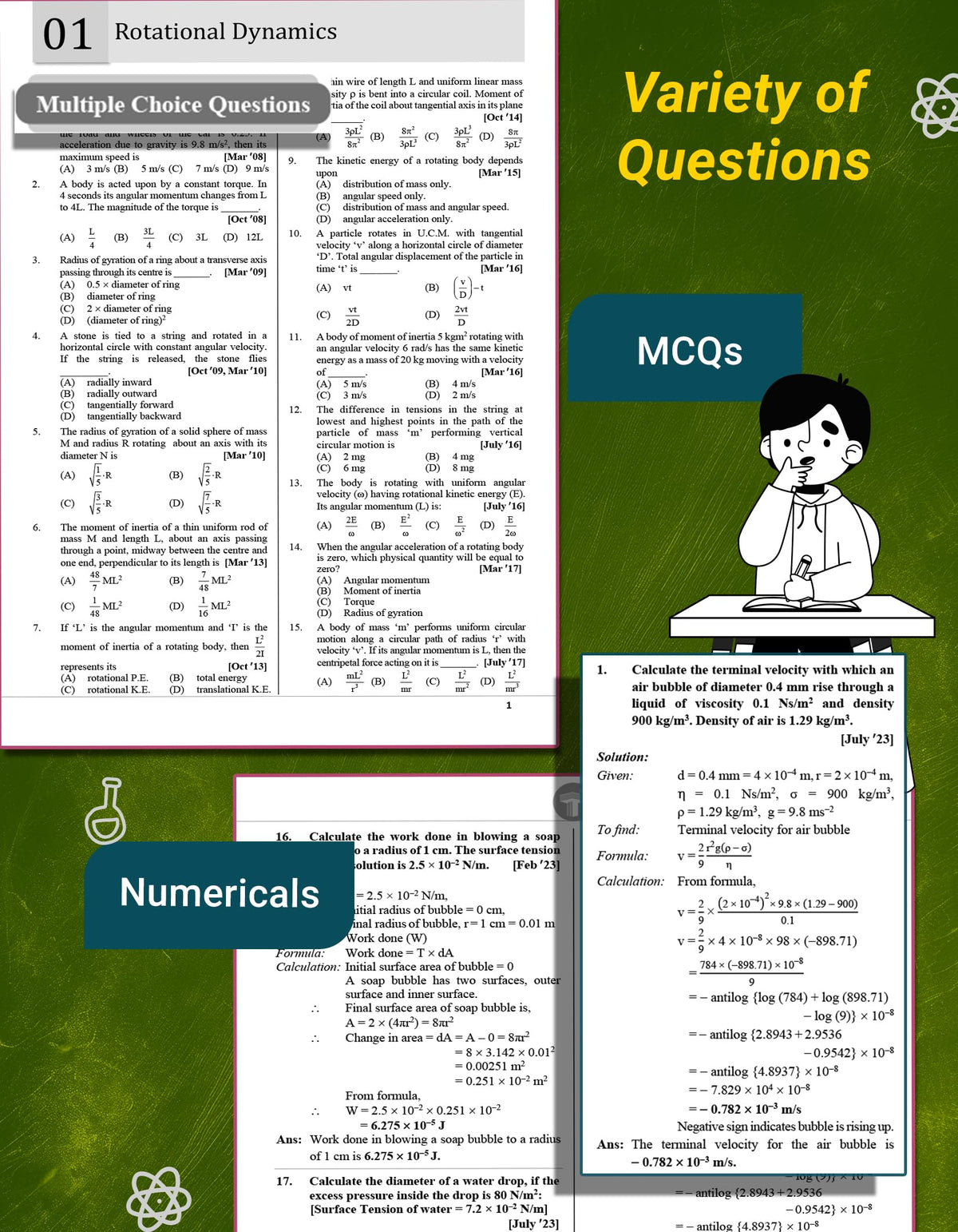 Std 12 Science Board Chapter Wise Questions with Solutions for 2027 Exam | Physics HSC Topic Wise Board Question Bank (2008 to 2026) Maharashtra Board (Exam Experts)