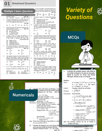Std 12 Science Board Chapter Wise Questions with Solutions for 2027 Exam | Physics HSC Topic Wise Board Question Bank (2008 to 2026) Maharashtra Board (Exam Experts)