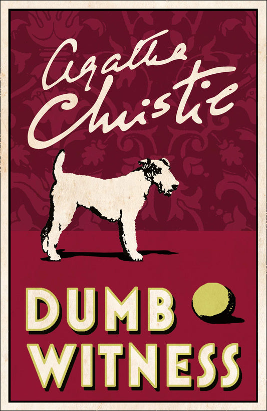 Dumb Witness (Poirot) by Agatha Christie book cover