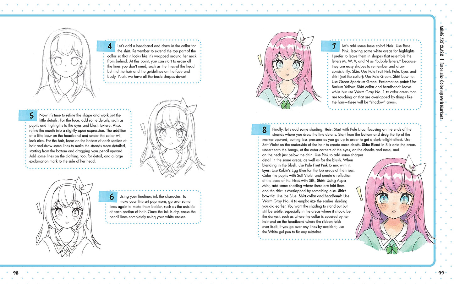 Anime Art Class: A Complete Course in Drawing Manga Cuties: 4 (Cute and Cuddly Art)