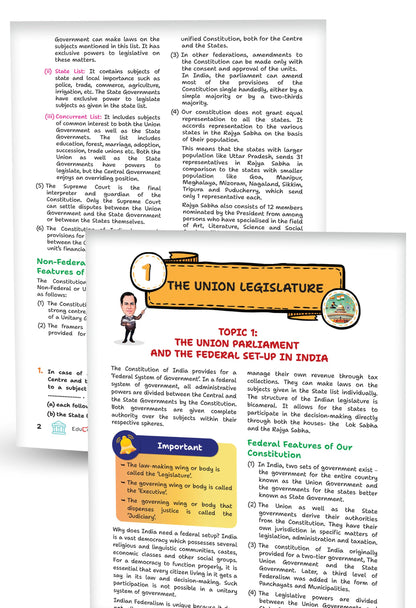 Educart Handouts ICSE Class 10 History & Civics Handwritten Notes 2027 (Half-Yearly & Periodic Tests & Chapter-wise Study Material for 2026-27 Board Exam