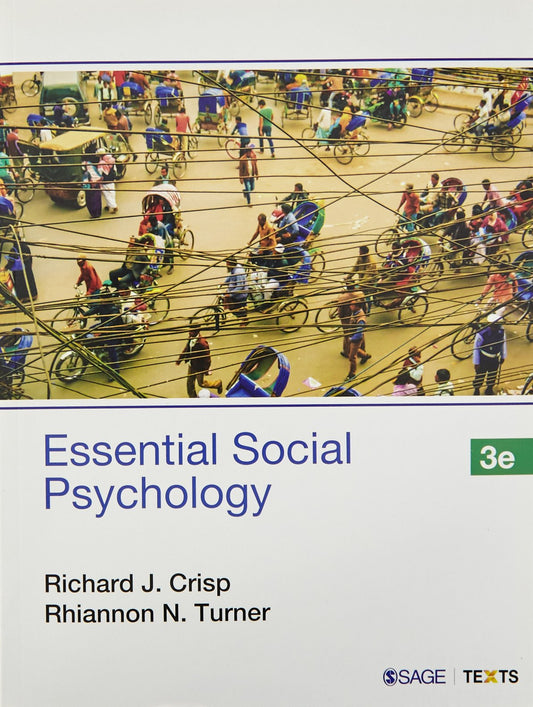 Essential Social Psychology,3Rd Edition book cover