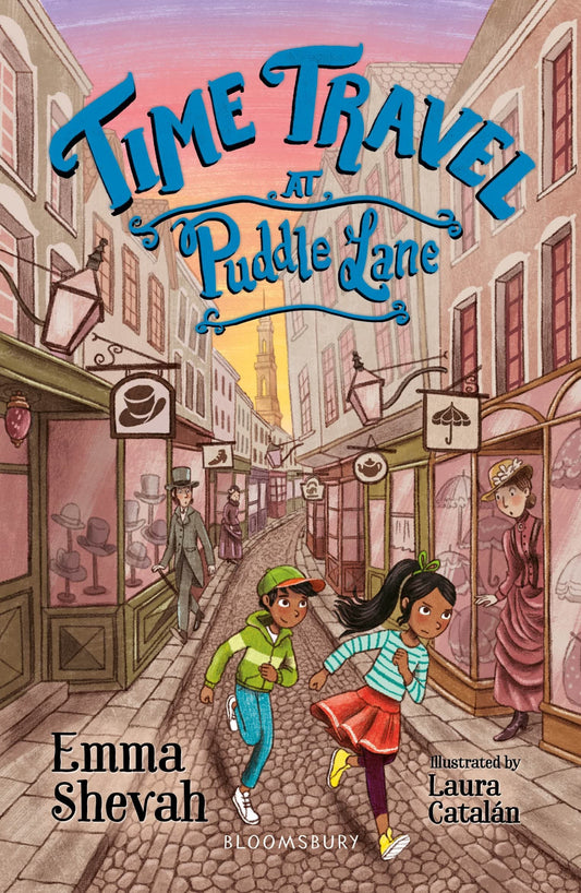 Time Travel at Puddle Lane: A Bloomsbury Reader book cover