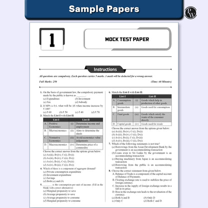 PW CUET (UG) Accountancy, Business Studies & Economics Combo Set of 3 Books Chapterwise & Topicwise Question Bank For 2026 Exam | Theory, Exercise, PYQ (2025-2022) & Mock Tests