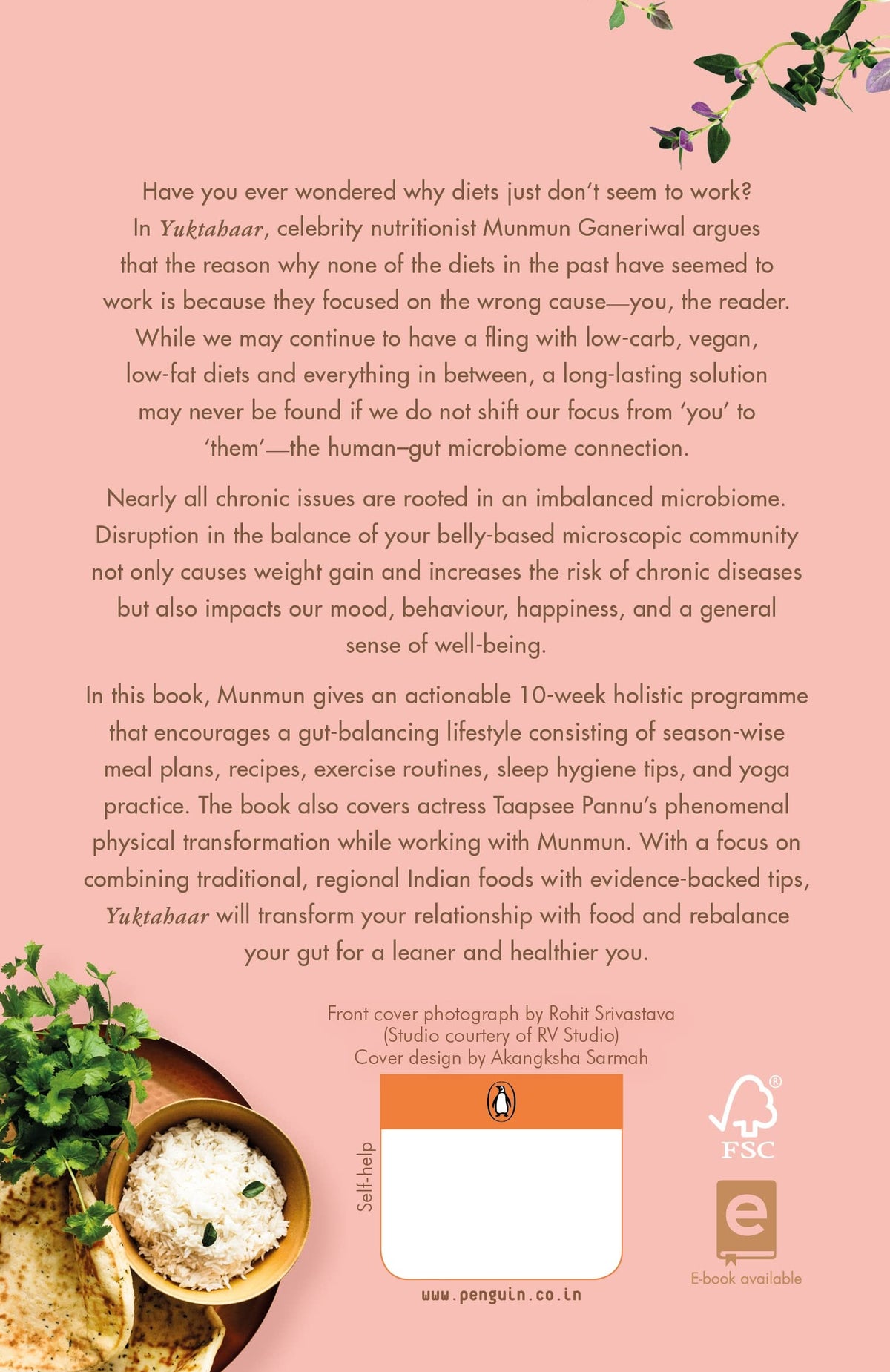 Yuktahaar: The Belly and Brain Diet: A 10 Week Programme to Lose Weight, Reset Your Metabolism and Restore Your Health