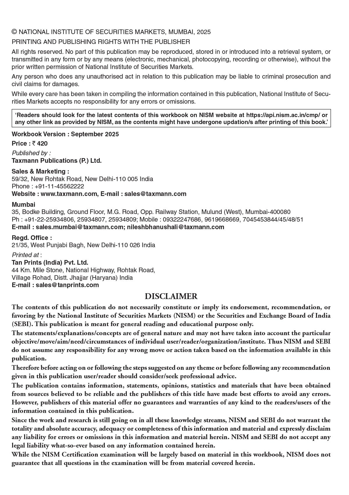 NISM X Taxmann's Commodity Derivatives – Provides a Comprehensive | Practice-oriented Understanding of India's Exchange-traded Commodity Derivatives Markets