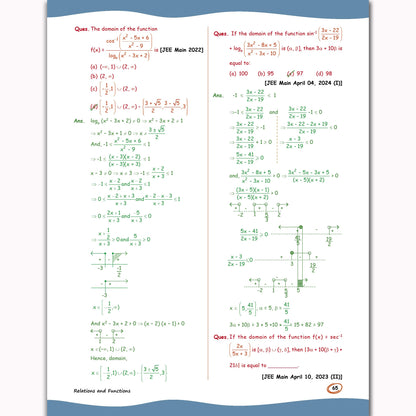PW EaJEE Handwritten Notes For Mathematics Class 12 JEE Main & Advanced By Tarun Khandelwal (T.K. Sir) | Chapterwise and Topicwise Questions | Handpicked PYQs