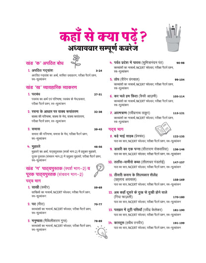 Arihant All in One Hindi-B Class 10 for CBSE Exam 2026-27 | NCERT Based Complete Theory, Practice Exercises, CBQs, A-R, Sample Papers & Mind Maps | Revised Edition as per Latest Syllabus