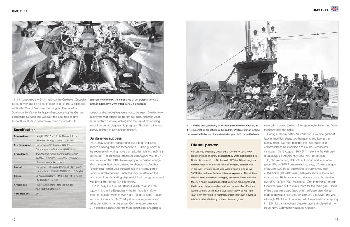 Submarines: The World’s Greatest Submarines from the 18th Century to the Present