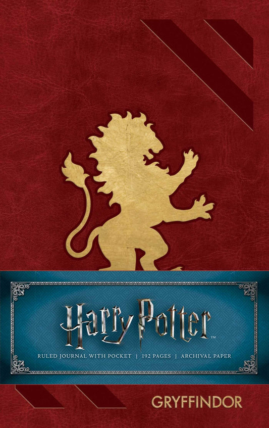 Harry Potter: Gryffindor Ruled Pocket Journal (Harry Potter Pocket Journals) book cover