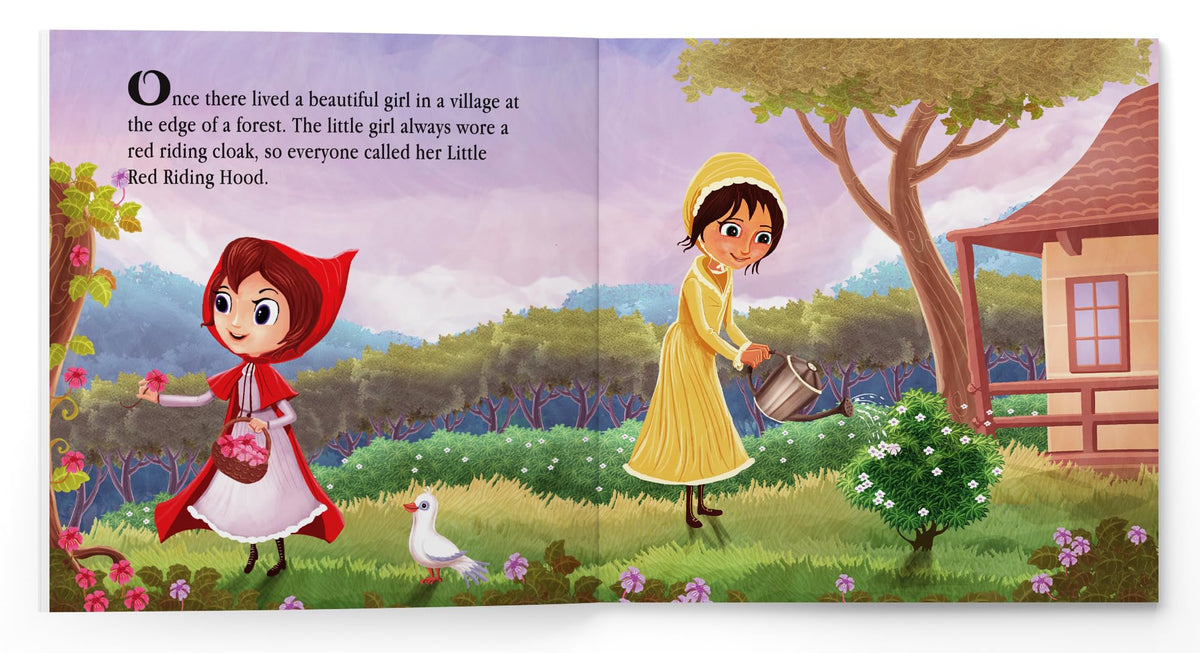 My First 5 Minutes Fairy Tales Little Red Riding Hood | Traditional Fairy Tales For Children (Abridged And Retold)