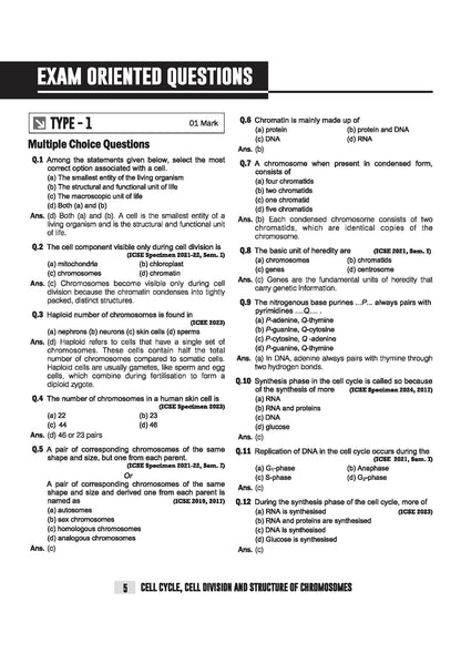 Arihant ICSE Biology Class 10 Exam 2026-27 | Quick Theory, Exam Pattern Questions & Sample Papers | As per Latest ICSE Syllabus | Que Bee 2nd Edition 2027