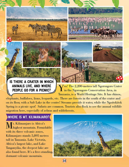 The World Encyclopedia for Children Age 5 - 15 Years- All About Trivia Questions and Answers
