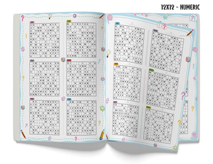 Sudoku Book for Kids | 1001+ Sudoku Puzzle Book for Kids & Adults | Brain Booster Activity Book - 4x4, 6x6, 9x9 & 12x12 Levels | Ages 8+ Years | Two Brothers Publications