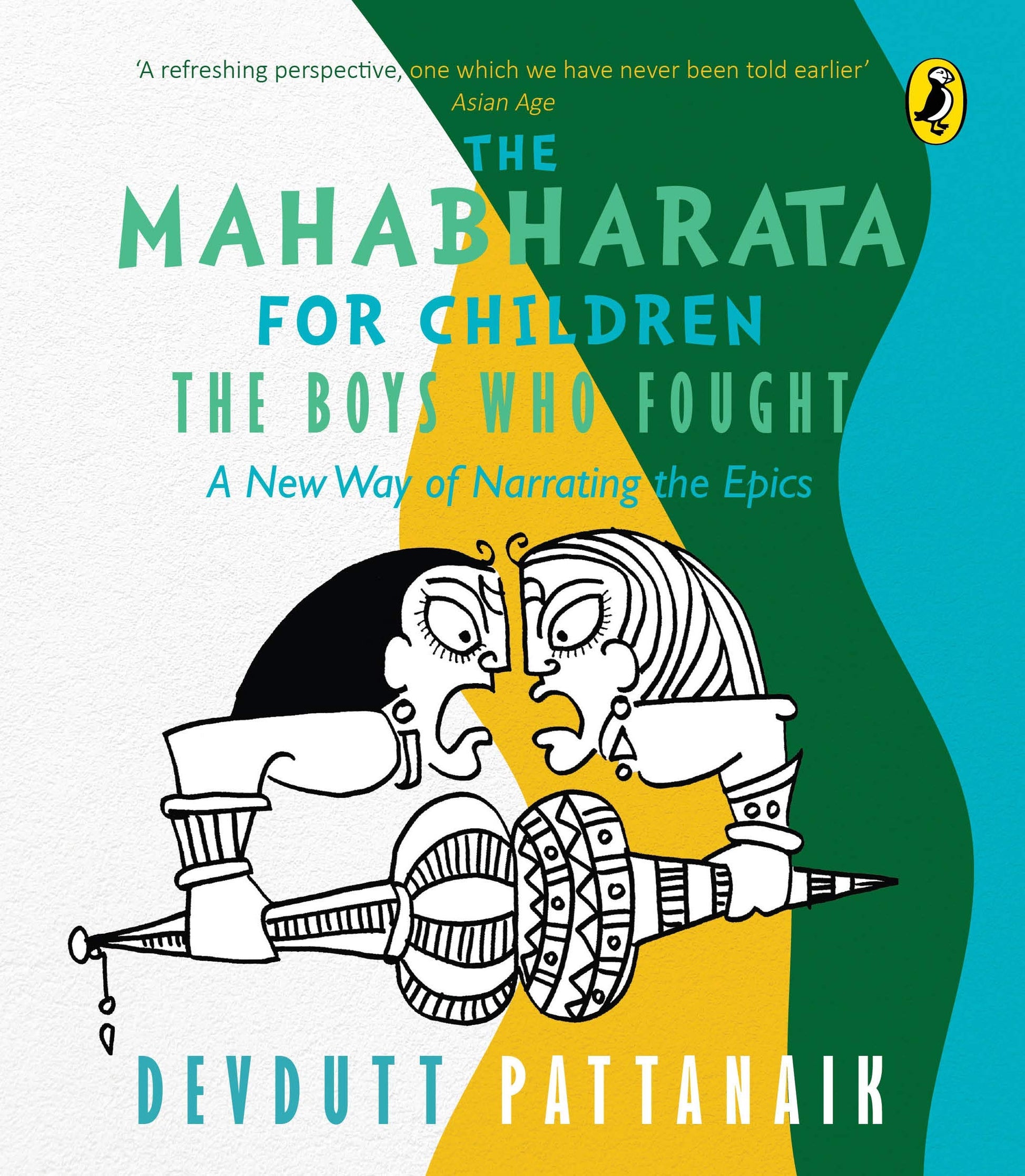 The Boys Who Fought: The Mahabharata for Children by Devdutt Pattanaik book cover