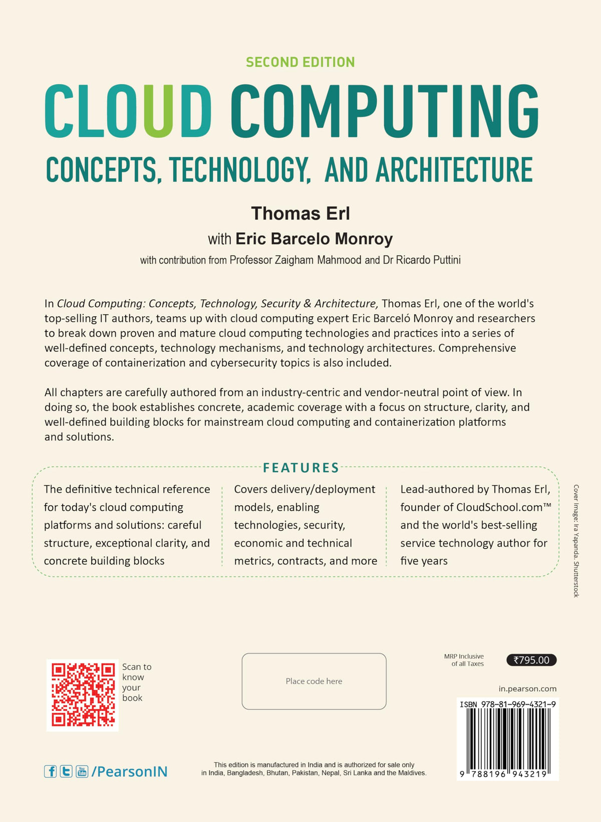 Cloud Computing: Concepts, Technology, Security & Architecture, 2nd Edition - Pearson: Concept, Technology, and Architecture