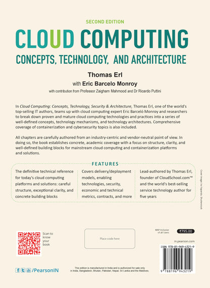 Cloud Computing: Concepts, Technology, Security & Architecture, 2nd Edition - Pearson: Concept, Technology, and Architecture
