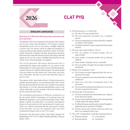 PW CLAT & AILET 14 Previous Years Solved Papers (2020-2026) Yearwise with Detailed Explanation For 2027 Exam