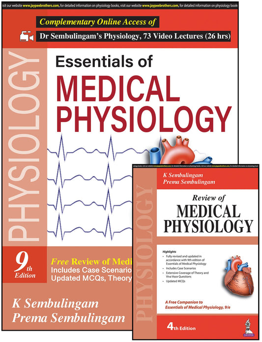 Essentials of Medical Physiology (Free Review of Medical Physiology): with free Review of Medical Physiology 