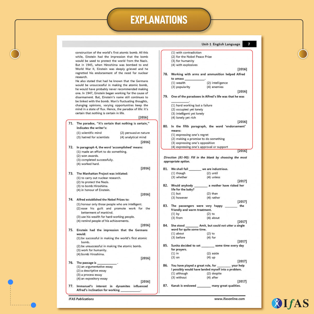 CLAT UG Books for Preparation 2027 | 12 Years (2015-2026) Previous Year Solved Papers with Detailed Solutions | CLAT Books for Preparation 2027 for CLAT UG & Law Entrance Exams | IFAS