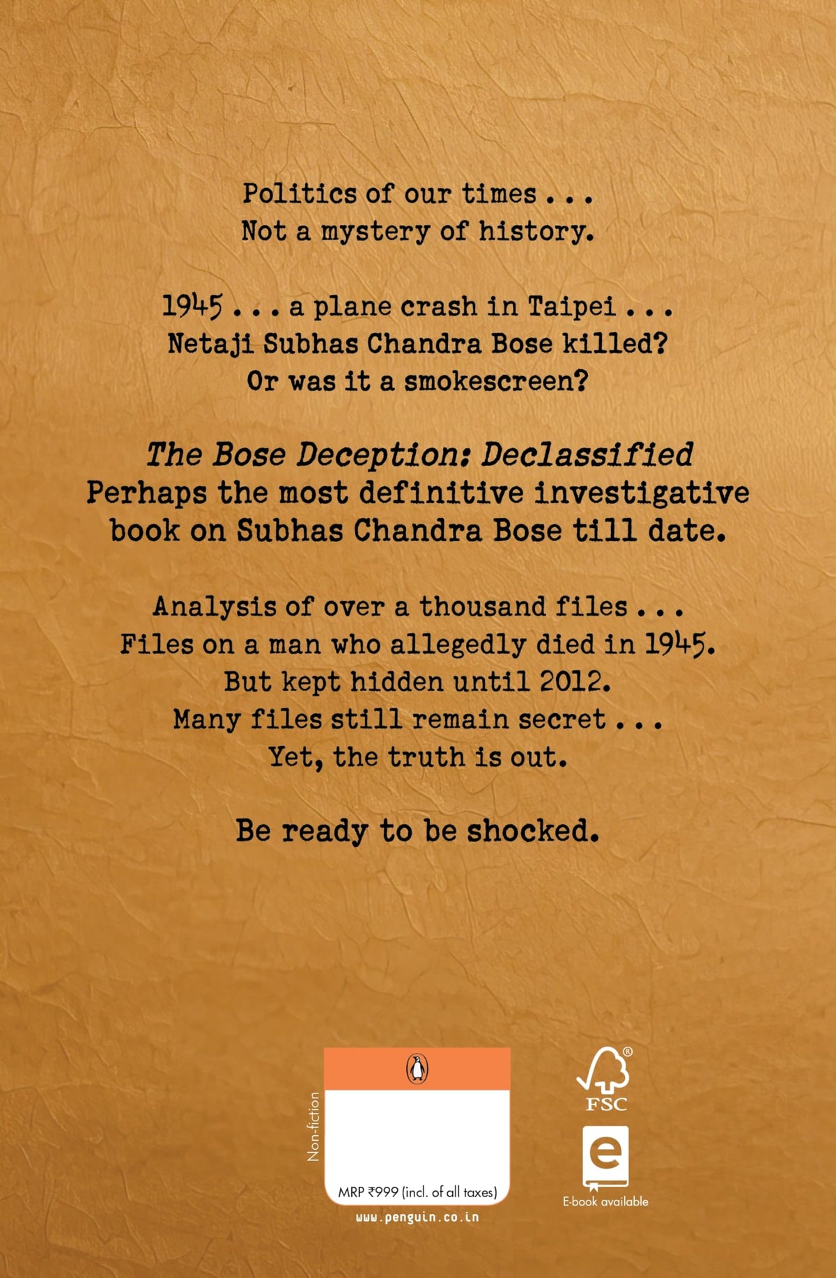 The Bose Deception: Declassified