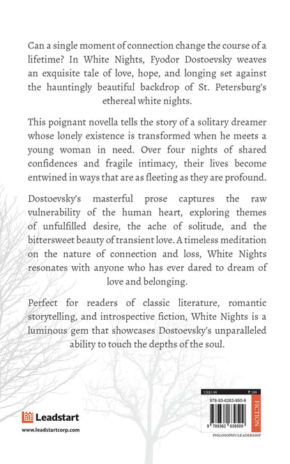 White Nights Fyodor Dostoevsky [Premium Paperback] | A Tale of Love & Loneliness | 50 Greatest Short Stories | Short Stories of Dostoevsky | Classics Books | Literature Books | White Nights Book