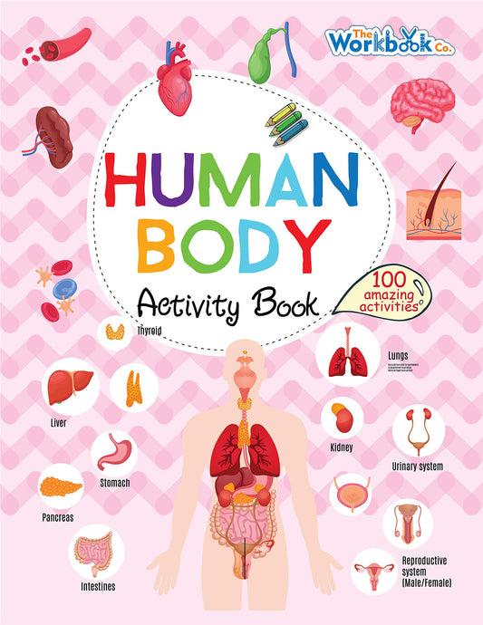 Human Body Activity Book book cover