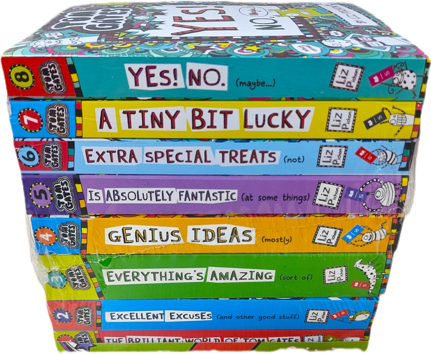 Tom Gates: The First Brilliant Box-set (Books 1 To 8)
