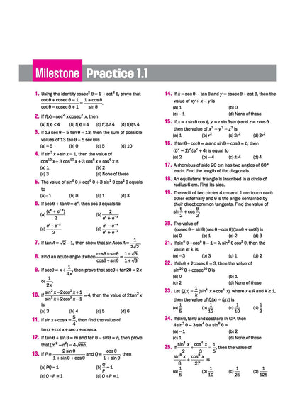 Arihant Skills in Mathematics Trigonometry for JEE Main & Advanced 2026-2027 | Theory, Practice Milestones & PYQ Scanners | Ideal for IIT JEE Aspirants by Amit M Agarwal