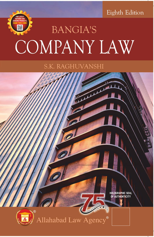 Company Law - Law Textbook for LLB & LLM by R.K Bangia | 2026 Edition | Allahabad Law Agency