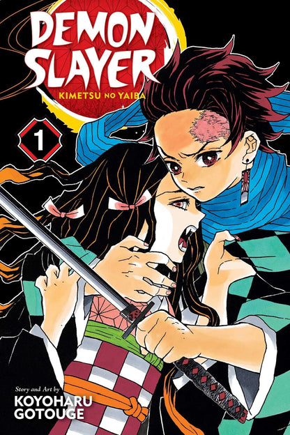 Demon Slayer: Kimetsu no Yaiba Vol-1-5 Books Collection set
