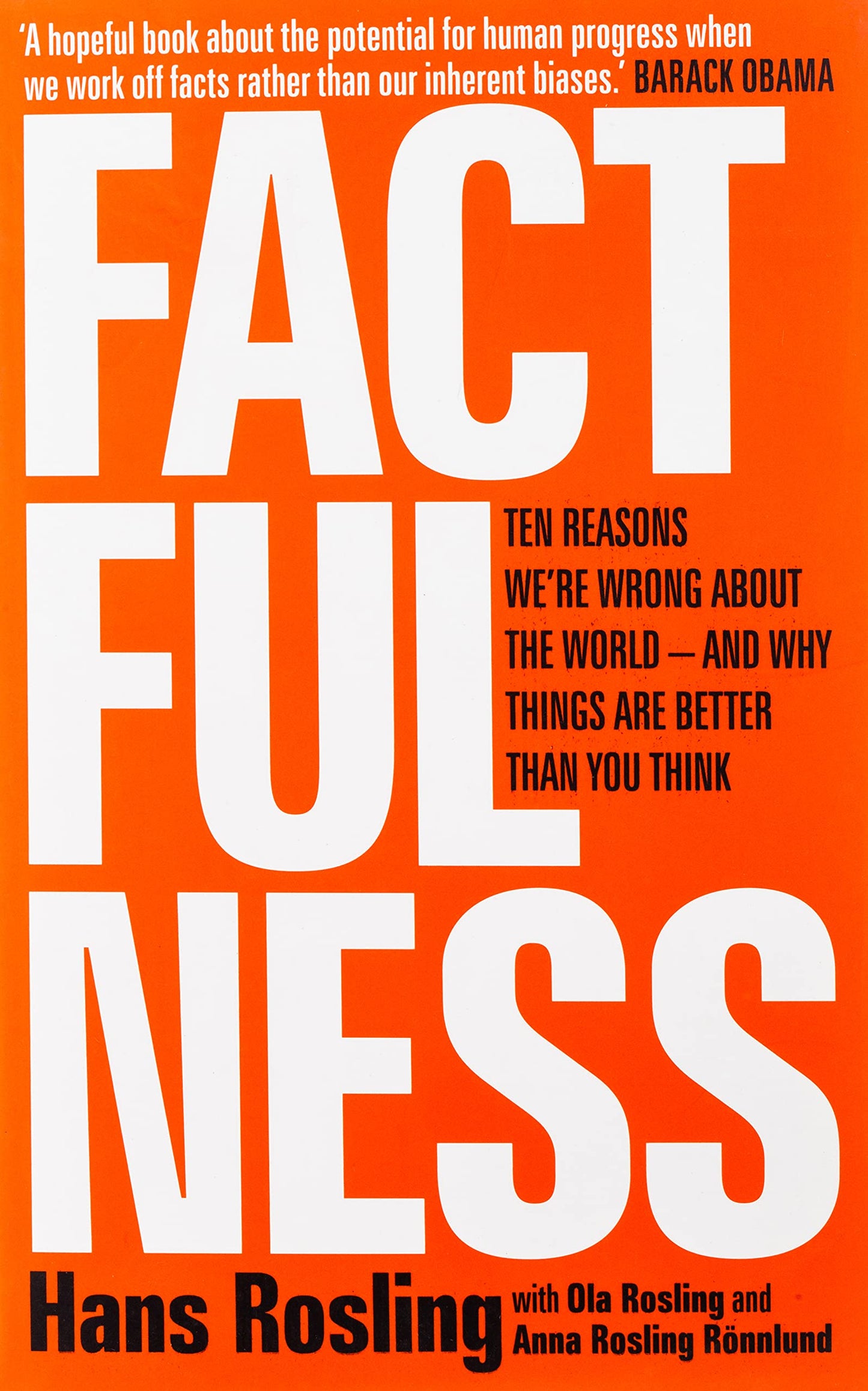 Factfulness book cover