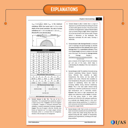 IIT JAM Geology PYQ Book 2027 | Previous Year Solved Papers 11 Years' (2015 to 2026) with Detailed Solutions | Best Seller PYQ for IIT JAM, CUET PG and GATE Geplogy Exams in India | IFAS Publications