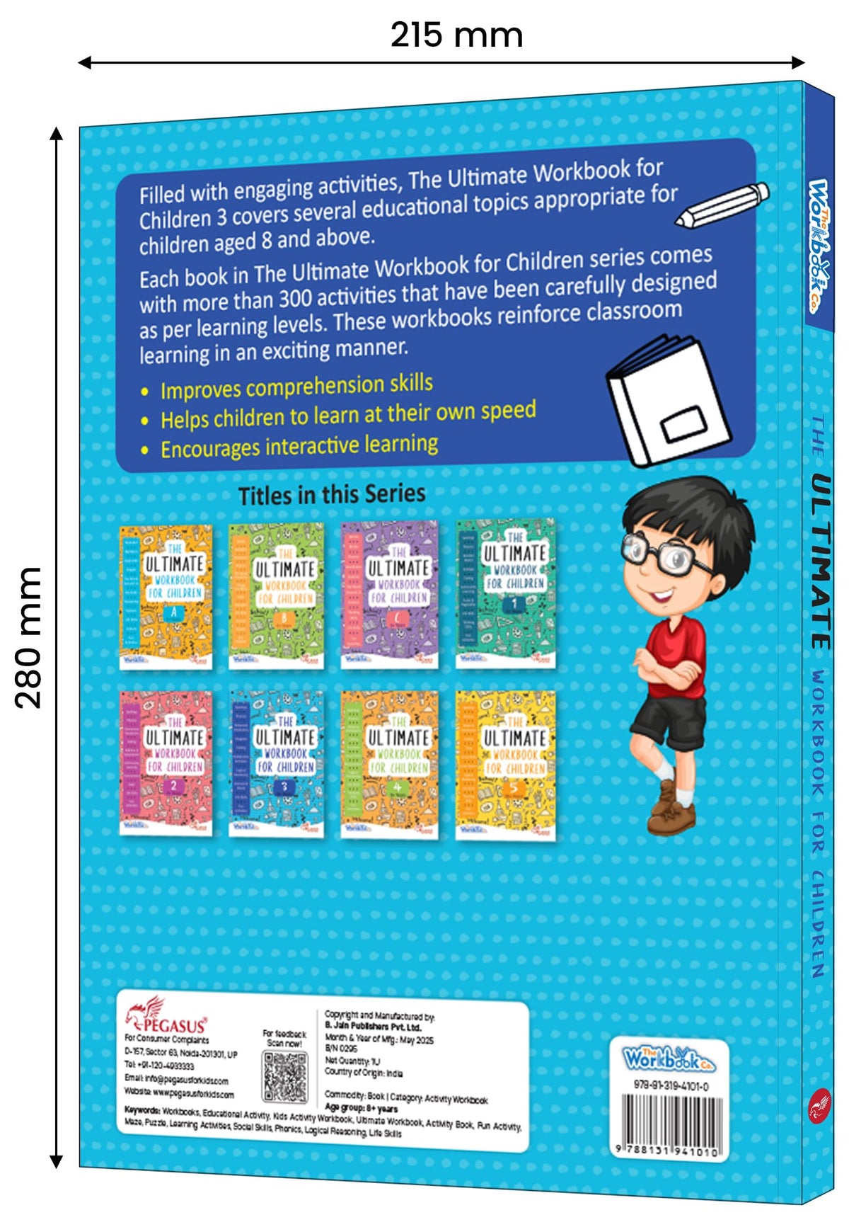 The Ultimate Workbook for Children 8-9 Years Old